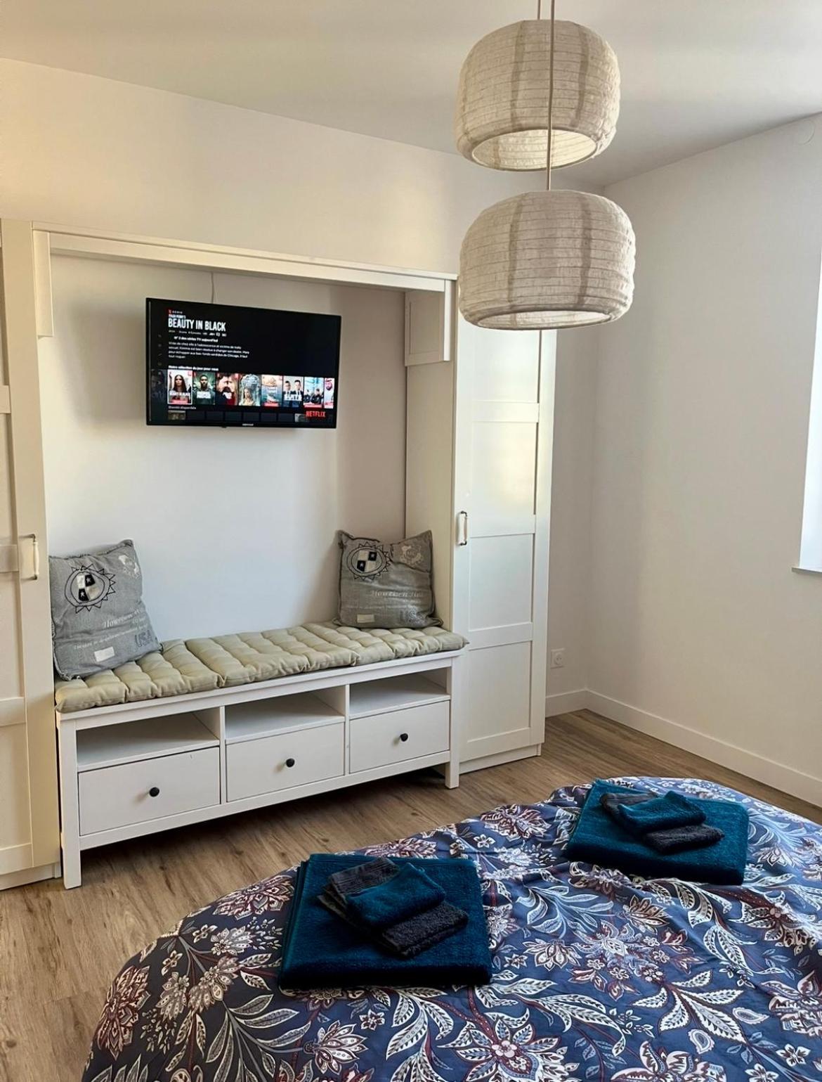 Appartement Cosy Et Calme Avec Parking Et Terrasse Prives Cravanche Luaran gambar